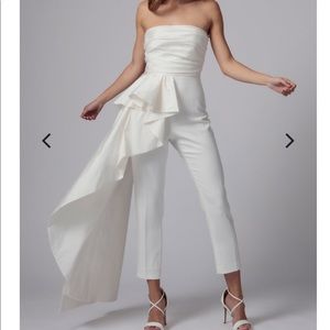 NWT Jay Godfrey Sky Strapless Jumpsuit